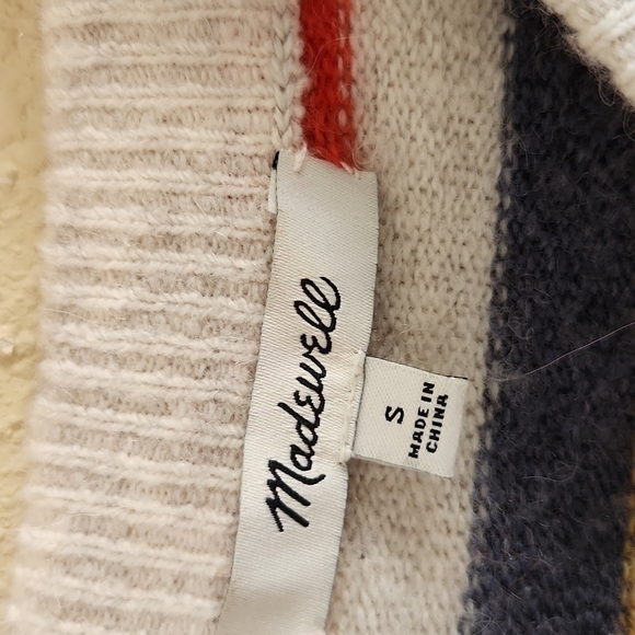 Madewell Striped Sweater - Picture 2 of 9